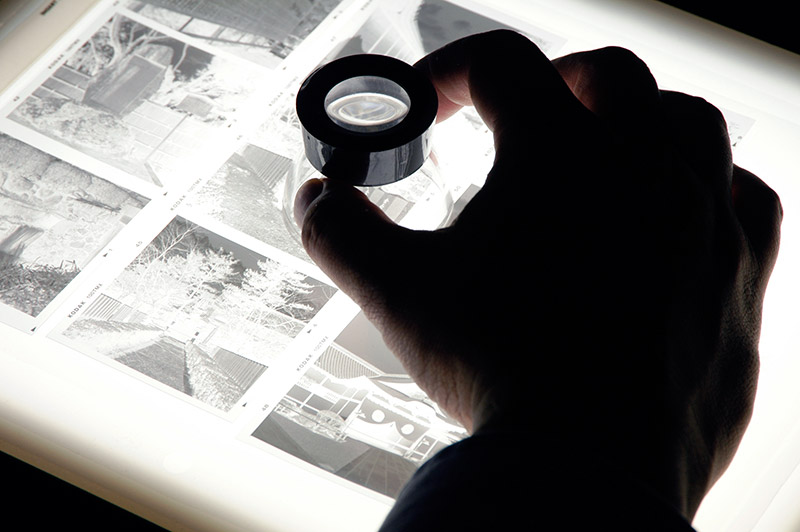 Previewing Negatives &copy; Dennis Mojado