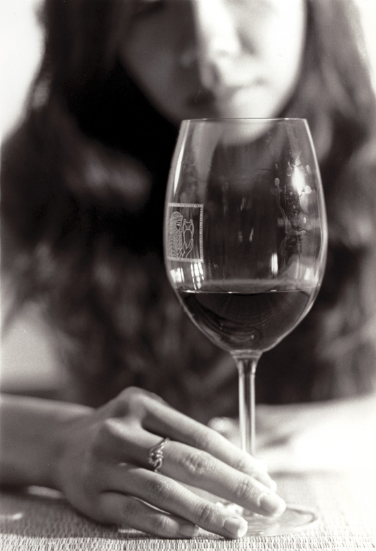 Dirty Wine Glass &copy; Dennis Mojado