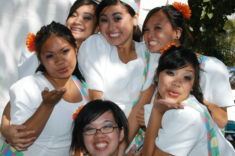 Tinikling Girls &copy; Dennis Mojado